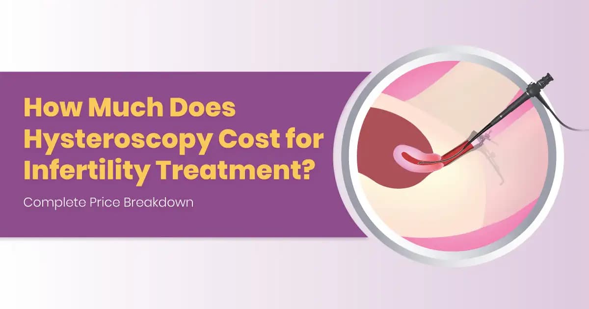 How Much Does a Hysteroscopy Cost for Infertility Treatment in India? image