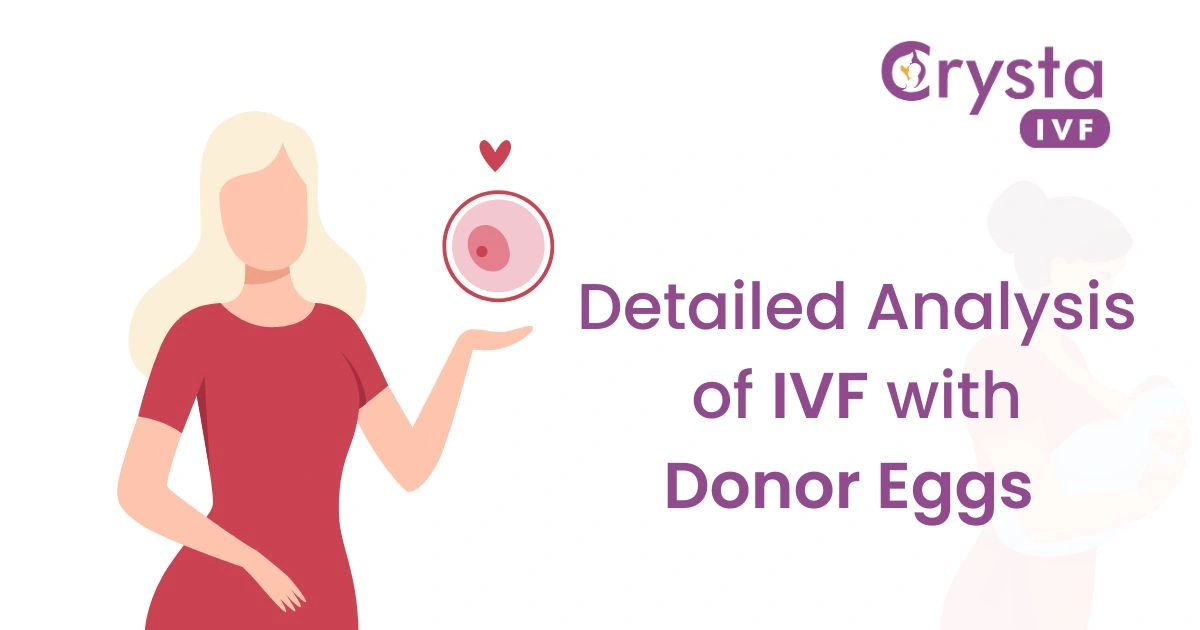 Detailed analysis of IVF with donor eggs