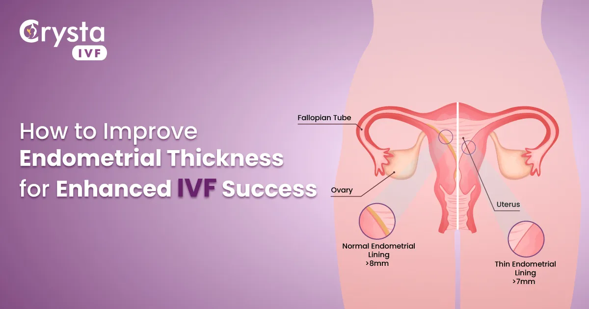 how to improve endometrial thickness