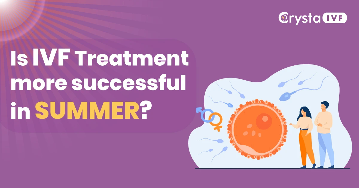 is ivf treatment more successful in summer