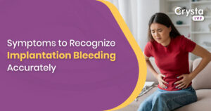 symptoms to recognize implantation bleeding