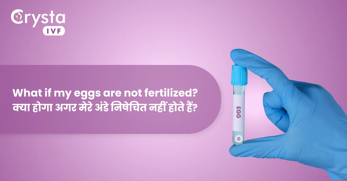क्या होगा अगर मेरे अंडे निषेचित नहीं होते हैं, what if my eggs are not fertilized